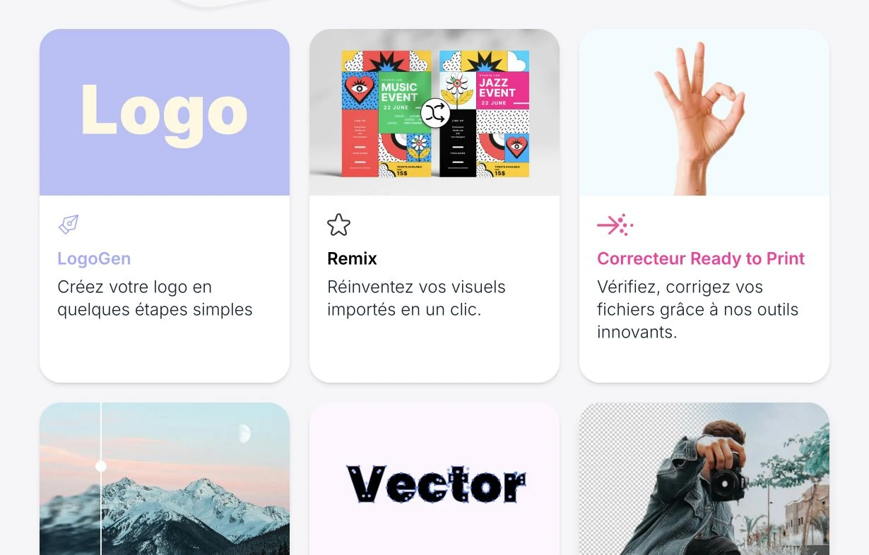 LogoGen, Remix et les outils de préparation