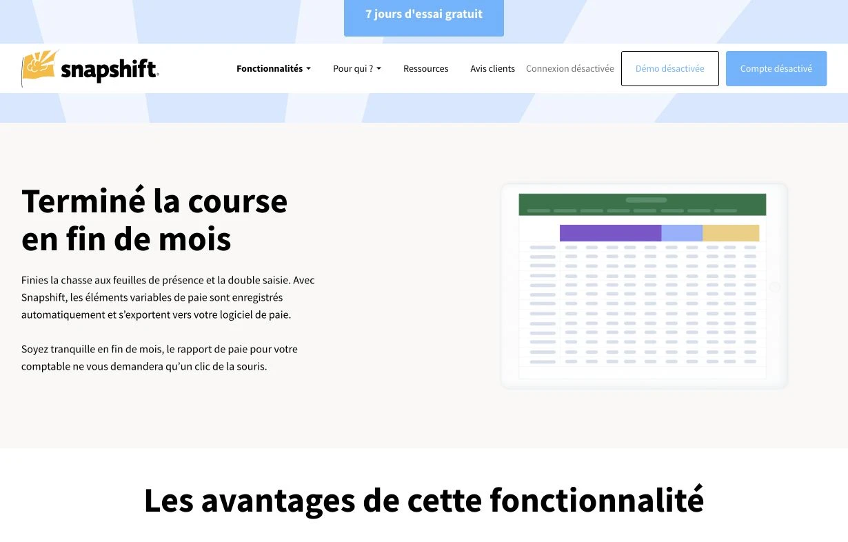 Présenter la préparation de paie